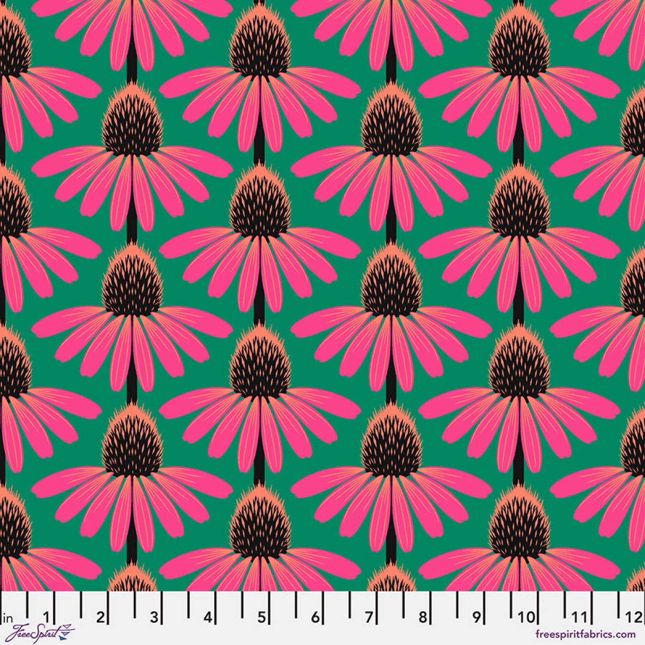 Baumwolle Patchwork - Cotton Lawn - Anna Maria Horner - ECHINACEA / SUNSET